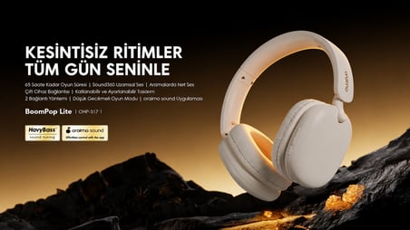 oraimo OHP-317 Kablosuz Bluetooth Kulaklık Speed Black