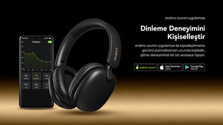 oraimo OHP-317 Kablosuz Bluetooth Kulaklık Speed Black
