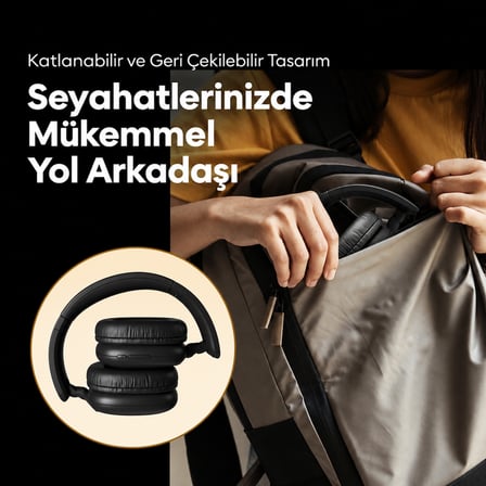 oraimo OHP-317 Kablosuz Bluetooth Kulaklık Speed Black