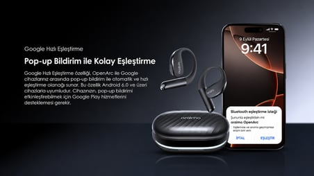 oraimo OPN-675 TWS Bluetooth Kulaklık Graphite Grey