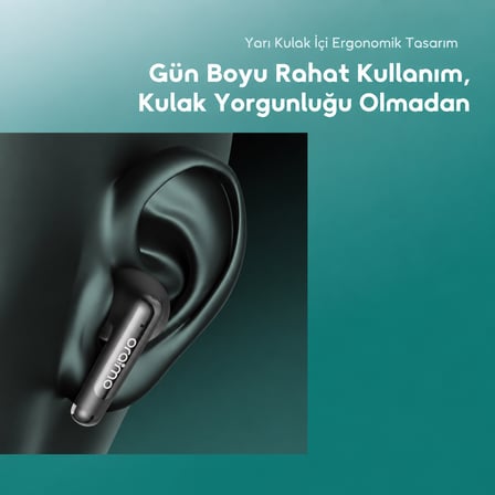 oraimo OTW-323SP TWS Bluetooth Kulaklık Graphite Black Sound360
