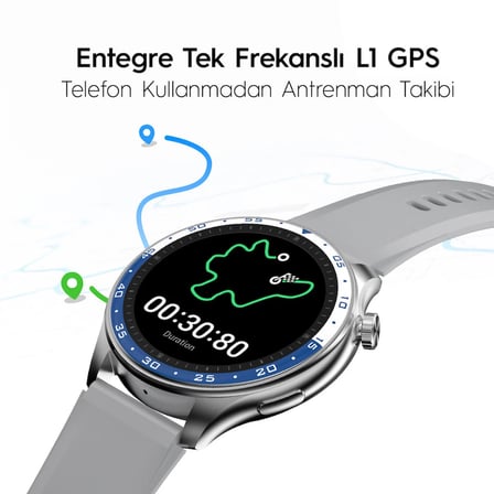 TECNO Watch 4 W04 Gümüş ( Türkiye Garantili )