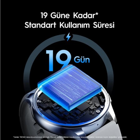 TECNO Watch 4 W04 Gümüş ( Türkiye Garantili )