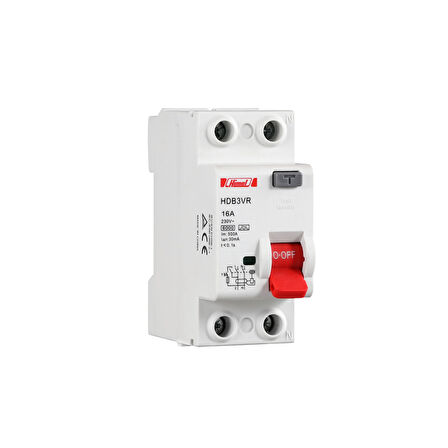 Himel HDB3VR225TC 2X25A 300 mA Kaçak Akım Koruma Rölesi