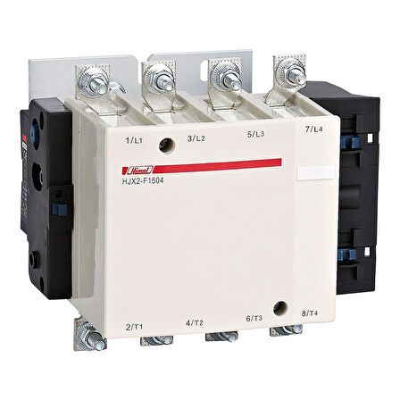 Himel HJX2F1154M7115A 4 KUTUP Kontaktör(AC-1 200A 120kW JENARATÖR)220AC