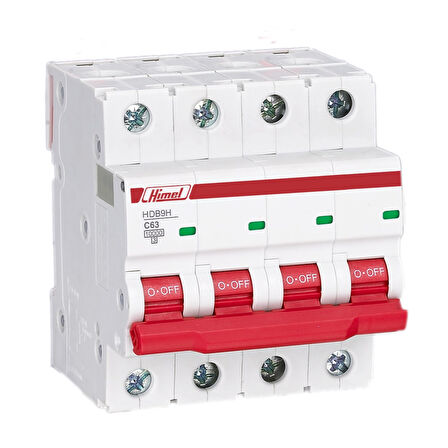 Himel 4X32A C 10kA Otomatik Sigorta