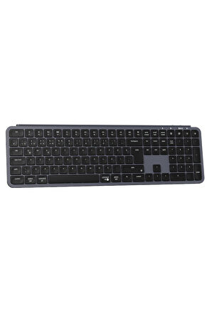 Keychron B6 Pro %100 Full Size Ultra-Slim 2.4 GHz Türkçe Kablosuz Siyah Klavye