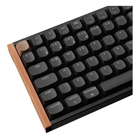 Keychron K2 HE Special Edition Siyah %75 Gateron Magnetic Nebula Manyetik Switch Hall Effect RGB Kablosuz Hotswap Mekanik Gaming Klavye (K2H-F1-TR)