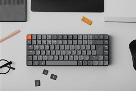 Keychron K3 Max  Gateron Brown Switch RGB Kablosuz Hotswap Mekanik Gaming Klavye (K3M-H3-TR)