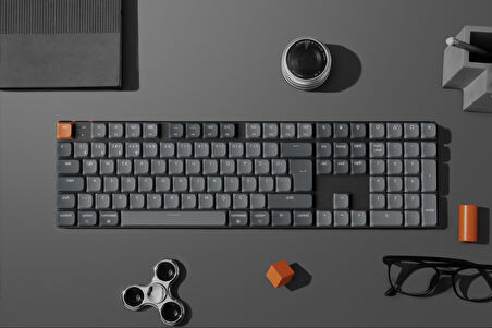 Keychron K5 Max Gateron Brown Switch RGB Kablosuz Hotswap Mekanik Gaming Klavye (K5M-H3-TR)