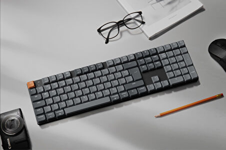 Keychron K5 Max Gateron Brown Switch RGB Kablosuz Hotswap Mekanik Gaming Klavye (K5M-H3-TR)