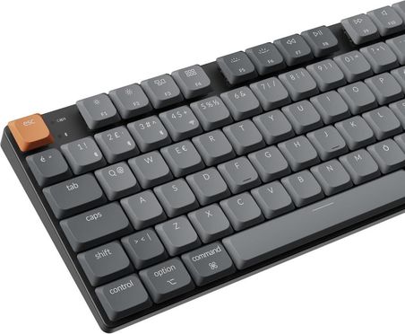 Keychron K5 Max QMK/VIA RGB %100 Brown Switch Kablolu/Kablosuz Mekanik Oyuncu Klavyesi - Teşhir