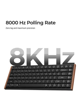 Keychron Milk Süt Pom RED Switch K3 Ultra 8k, 2,4 Ghz Kablosuz Bağlantı Özel Mekanik Klavye (K3U-H1P-TR)