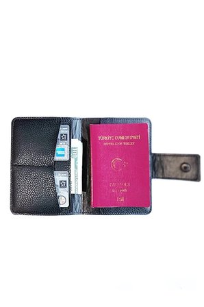 Pasaport Kılıfı Vegan Deri Pasaportluk