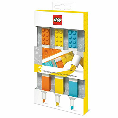 LEGO Gear 51685 Pen Set (3 Highlighters)