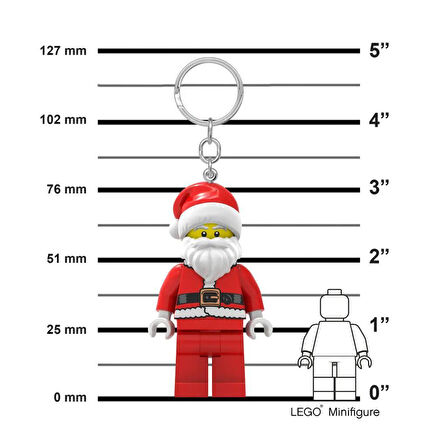 LEGO Minifigures KE189H Santa Led Key Chain