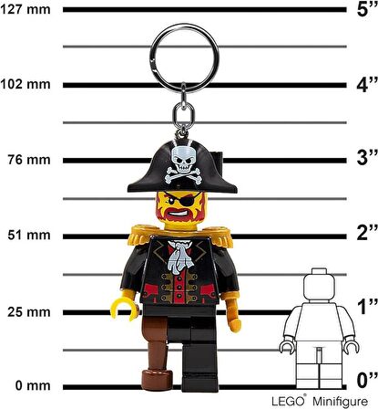 LEGO Ledlite KE23H Captain Brickbeard Led Key Chain