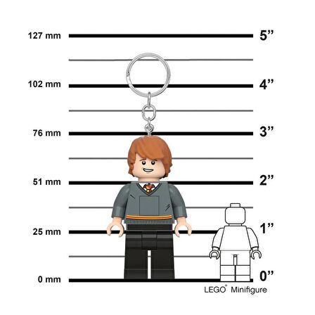 LEGO Harry Potter 5007907 Ron Weasley Led Key Chain