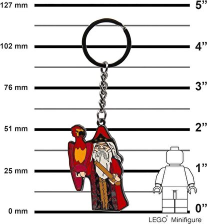 LEGO Harry Potter 53278 Albus Dumbledore Enamel Key Chain