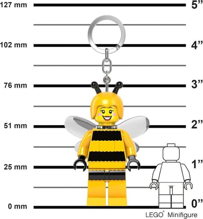 LEGO Minifigures KE211H Bumblebee Girl Led Key Chain