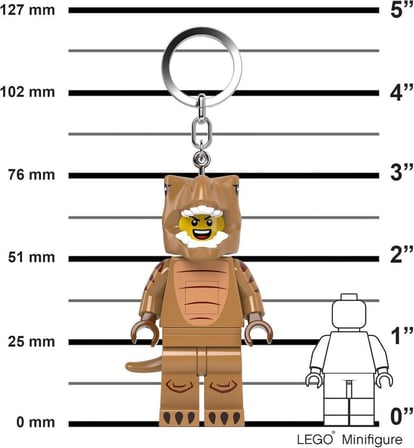 LEGO Minifigures KE237H T-Rex Costume Fan Led Key Chain