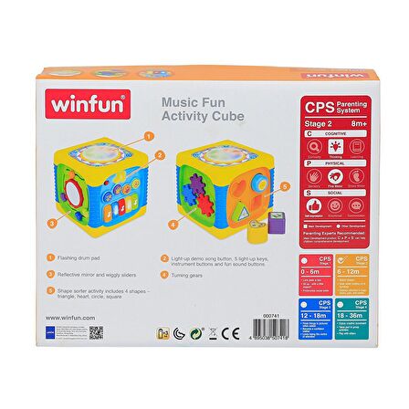 Winfun Müzikli Aktivite Küpü Asortili