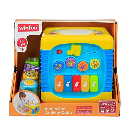 Winfun Müzikli Aktivite Küpü Asortili