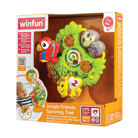 Winfun Dönen Ağaçtaki Orman Arkadaşlarım