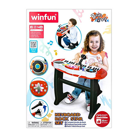 Bal Oyuncak Keyboard Rock Star Set