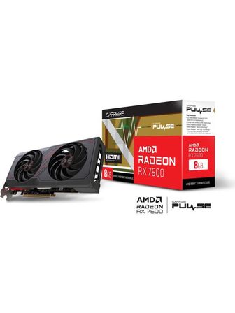 Sapphire RX 7600 Pulse 11324-01-20G 128Bit GDDR6 8 GB Ekran Kartı Outlet