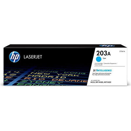 HP CF541A (203A) Mavi Cyan Orjinal Toner - M254dw / M280nw