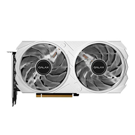 GALAX GeForce RTX 4060 Ti 8GB EX White 1-Click OC GDDR6 128 Bit DLSS 3 Ekran Kartı (46ISL8MD8BWE)