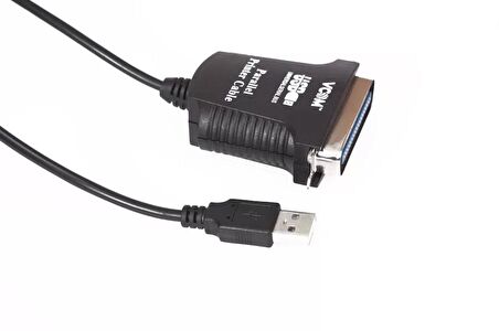 Vcom CU806-1.2 Usb To Paralel 1.2MT Dönüştürücü Kablo