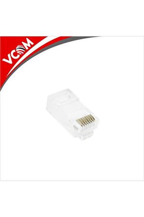 Vcom NM005 20li RJ45 8P8C Cat5e-UTP-RJ45-Fu Konnektör