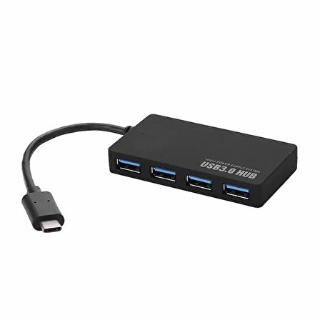 Vcom Dh302C Type C To Usb 3.0 4 Port Usb Çoklayıcı / Vcom