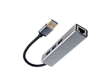 Vcom Dh312A Usb 3.0 To Usb3.0 3+Rj45 Çoklayıcı / Vcom