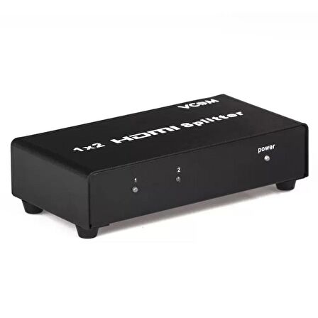 Vcom Dd412A 1 2 Port 1.4V 1080P Metal Hdmi Splitter / Vcom