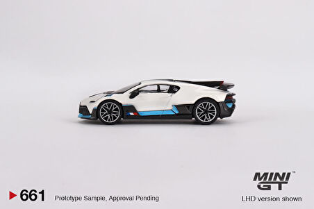 Mini GT Bugatti Divo White 661