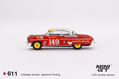 Mini GT Lincoln Capri 1954 Carrera Panamericana Class Winner #149 - 611