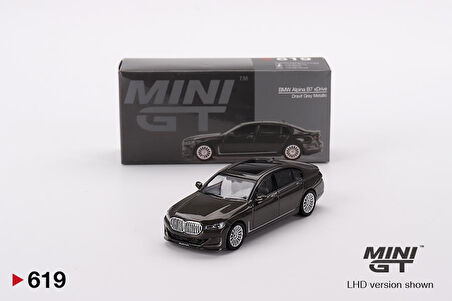 Mini GT BMW Alpina B7 xDrive Dravit Grey Metallic 619