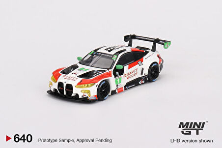 Mini GT BMW M4 GT3 #1 ​ IMSA 2023 Sebring 12 Hrs GTD Winner 640