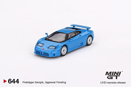 Mini GT Bugatti EB110 GT Blu Bugatti 1:64 644