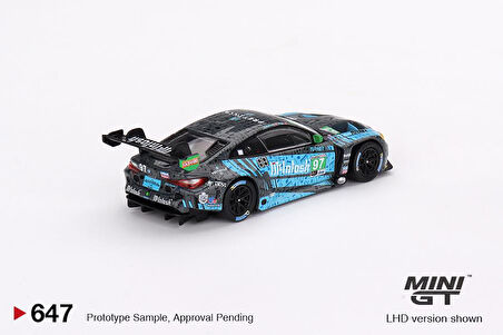 Mini GT BMW M4 GT3 #97 Turner Motorsport IMSA 2023 Laguna Seca GTD 2nd Place 1:64 647