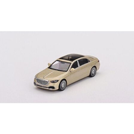 Mini GT 604 Mercedes-Maybach S 680 Champagne Metallic Lhd Model Araba