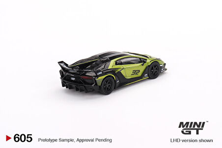 Mini GT Lamborghini LB-Silhouette WORKS Aventador GT EVO Lime 605