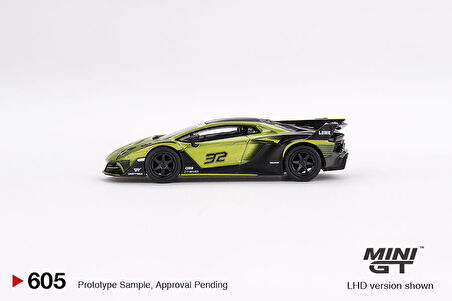 Mini GT Lamborghini LB-Silhouette WORKS Aventador GT EVO Lime 605