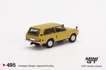 Mini GT 1/64 Ölçek Koleksiyonluk Model Araç MGT00495 Range Rover 1971 / Bahama Gold