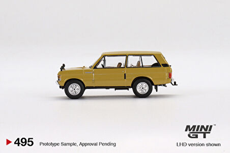 Mini GT 1/64 Ölçek Koleksiyonluk Model Araç MGT00495 Range Rover 1971 / Bahama Gold