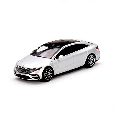 Mini GT 1:64 Mercedes-Benz EQS 580 4MATIC Silver Metallic