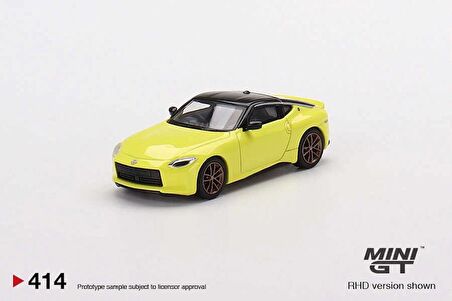 Mini GT Nissan Fairlady Z Proto Spec 2023 Ikazuchi Yellow MGT00414